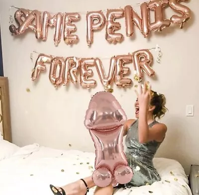 Giant Penis Balloon Set Funny Hens Bachelorette Party Decorations • $27.98