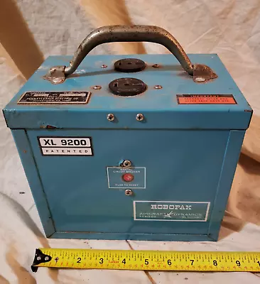 Vintage Battery Charger RoboPak XL 9200 Aircraft Dynamics Power Tools • $20