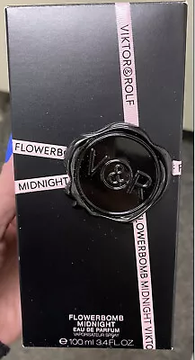 Viktor & Rolf Flowerbomb Midnight Edp Spray 3.4 Oz Women 100ml - New Unsealed • $115