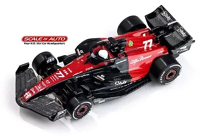 AFX Mega G+ Alfa Romeo Formula 1 Bottas FY-77 HO Slot Car #22083 NEW RELEASE!! • $43.75