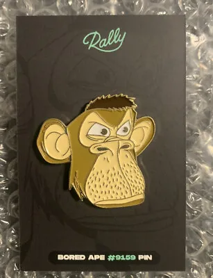 BORED APE YACHT CLUB BAYC Rally Limited Edition Pin #9159 NEW • $439.99