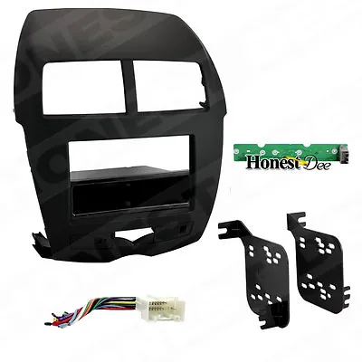 99-7014B Single & Double Din Radio Install Dash Kit & Wires For Outlander Sport • $139.95