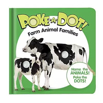 Melissa & Doug Children’s Book – Poke-a-Dot: Farm Animal Families (Board... • $74.35