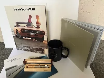 SAAB Car Memorabilia SAAB Book Booklet Saab 9-3 Sales Brochure Saab Sonett  • $10