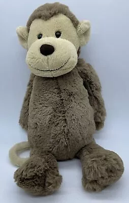 12  Jellycat London Plush Brown Bashful Monkey Toy Stuffed Animal Soft Lovey • $14.77