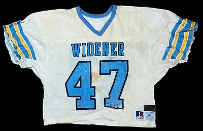 Vintage 1980's Widener University Game Worn Russell Athletic XL Football Jersey • $112.49