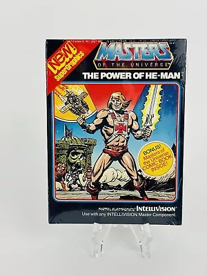 Masters Of The Universe The Power Of He-Man For Intellevision (FACTORY SEALED) • $550