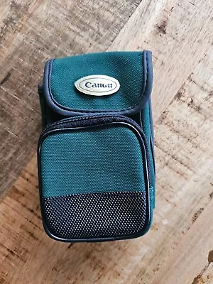 $10 • Buy Vintage Green Canon Padded Camera Case Point And Click Photography
