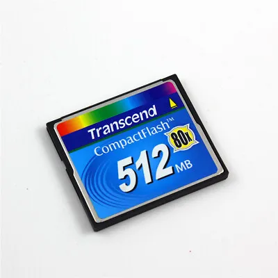 Transcend 512MB Compact Flash CF Memory Card Type I 80X Memory Card • $15.35