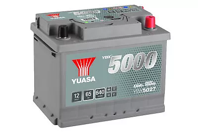 Yuasa YBX5027 - 5027 Silver High Performance SMF Car Battery - 5 Year Warranty • £94.98