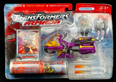 Transformers Armada Supercon Sideways W Crosswise & Rook Action Figures NEW 2002 • $7