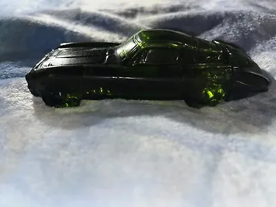 1965 Chevorlet C3 Corvette Stingray Green Glass Avon Cologne Car Vintage • £24.13