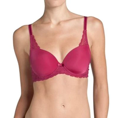 £16.99 • Buy Triumph Amourette Spotlight WHP Underwired Half Cup Padded Bra Guava (1058) 32B