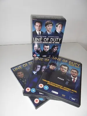 Line Of Duty - Series 1-3 - Complete (DVD 2016) • £18