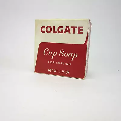 Vintage Colgate Cup Soap For Shaving - New In Box • $8.50