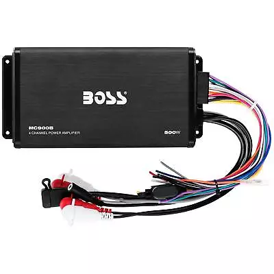 Boss Audio 500W Max 4 Channel Full Range Class A/B Amplifier With Remote MC900B • $142.89