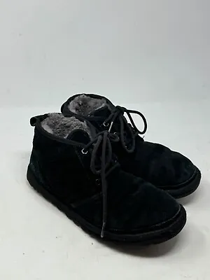 UGG Neumel Chukka 3236  Men's Lace Up Boots Size 8 Black • $37.59