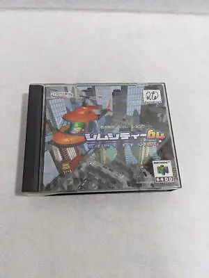 Sim City 64 Complete Nintendo 64DD Randnet Japan • $121.99