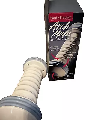Clairol Family Practice Arch Mate Vibrating Foot Massager Roller Battery Powered • $9.95