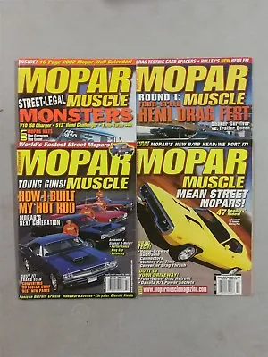 Mopar Muscle Magazine 2002 - Lot Of 4 Full Issues  • $12.99