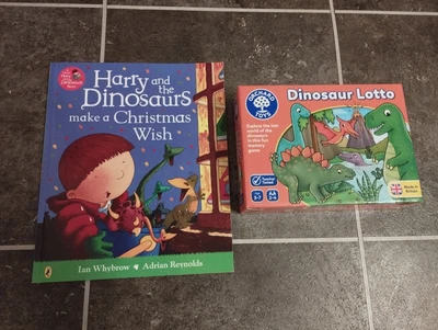 £0.99 • Buy Orchard Toys Dinosaur Lotto & Harry And The Dinosaurs Make A Christmas Wish Book