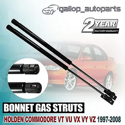 Pair Gas Bonnet Struts For Holden Commodore VT VX VU VY VZ Monaro Statesman WH • $17.50