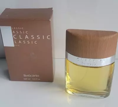 Rare O Boticario Classic Eau De Toilette 3.4 Fl Oz 100ml Original NOS • $49.95