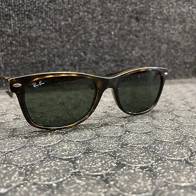 Made In Italy! Ray-Ban RB2132 New Wayfarer 902L Sunglasses 55/18 145 KAD137 Used • $39.99