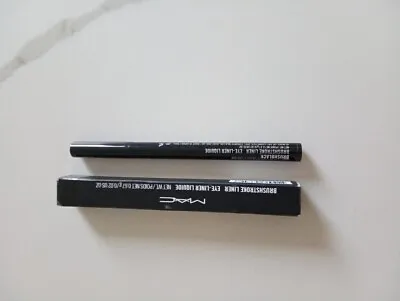 MAC Eyeliner Pen Brushstroke Eye Liner Brushblack Waterproof - BRAND NEW. Boxed • £9.99