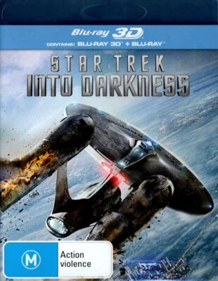 Star Trek Into Darkness 3D - Chris Pine Benedict Cumberbatch - 3D + Blu-ray • $11.54