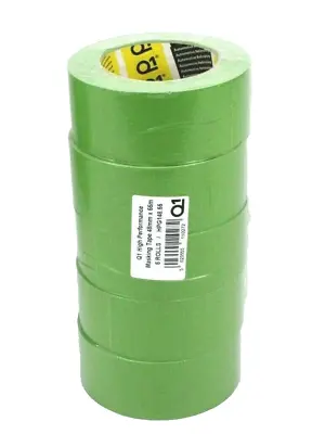 2  Green Masking Tape High Performance -Slv Of 5 Rolls Automotive Q1 HPG148 • $42.98