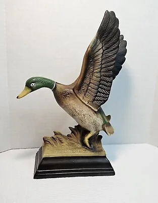 Flight Of The Mallard Duck Birds In Flight Porcelain Bisque Figure Limit Edition • $18