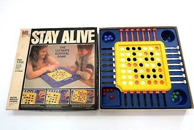 $18.39 • Buy Vintage 1978 STAY ALIVE Game By Milton Bradley No 4105 Complete In Original Box