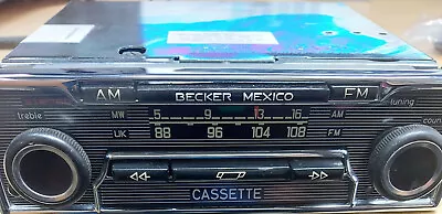 Becker Mexico Cassette Vollstereo 485 • $3800