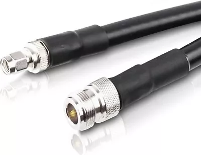 New Helium Hotspot Miner LMR400 Coax Cable N-Female To RP-SMA MALE LOW LOSS 15ft • $22