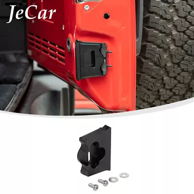 Black Rear Trunk Door Latch Tail Gate Stopper Limiter For Jeep Wrangler JK 07-18 • $28.59