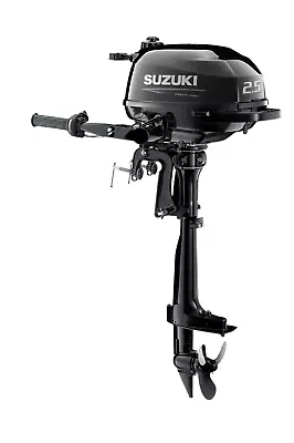 Suzuki 2.5hp DF2.5S 4-stroke 15  Short Shaft - Manual Start - Tiller Handle • $799.95