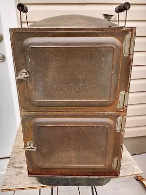 Antique 1907 CONSERVO OVEN STOVE THE TOLEDO COOKER CO OHIO USA Canning Steamer • $125