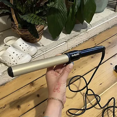 BaByliss 2386U Big Wave Wand With 38mm Ceramic Barrel And Adjustable Heat -... • £18