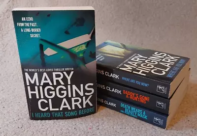 Mary Higgins Clark - 4x Bundle (Paperbacks) - Used - Where Are You Now? • £7.95