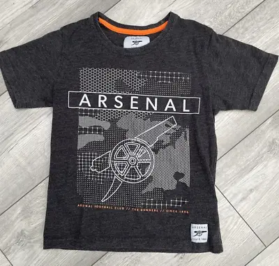 Arsenal FC Football Club Casual Fan T-Shirt Kids Child Gunners Top 8-9 Years Kit • £14.99