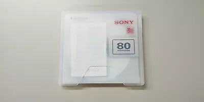 Sony Md Disk  Bianca Recordable Minidisk 80 Minutes Audio Media No Test 21060302 • $8