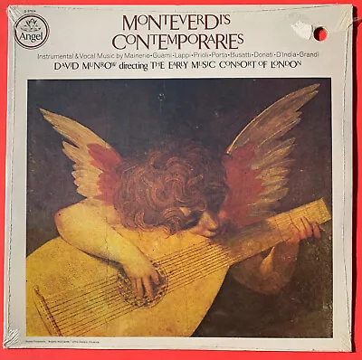 SEALED!! Monteverdi's Contemporaries David Munrow 1978 Vinyl LP Brand NEW! QUAD! • $7.99