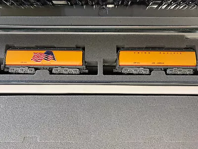 Union Pacific Water  Tender (2) Car Set N Scale Kato New #106-085. • $65