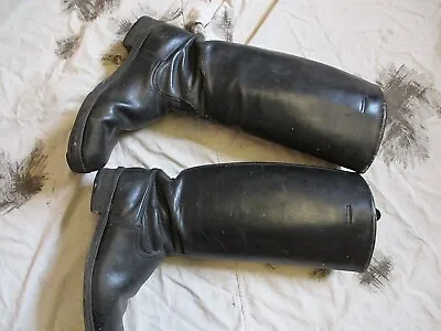 £290 • Buy GENUINE WW2 GERMAN WH ARMY / WSS / LUFT OFFICERS JACK BOOTS Black Leather  