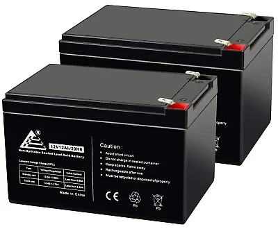 2 Pack: 12V 12AH Compatible Battery For 6-DZM-12 APC Scooter Medical • $54.99