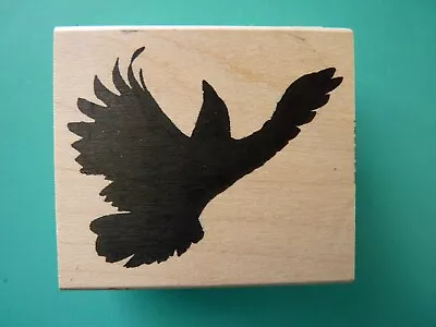 Bird In Flight Silhouette MEMORY BOX Rubber Stamp • $12.99