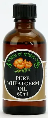 £5 • Buy Wheatgerm Oil - Cold Pressed Carrier - Base Oil 50ml - Natural By Nature Oils
