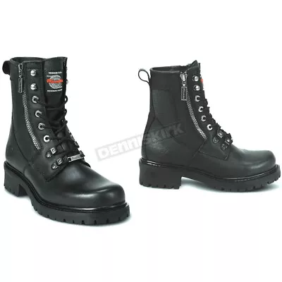 Milwaukee Mens Trooper Leather Boots - EEE Width - MB41658 (Mens Size 9 - Black) • $119.88