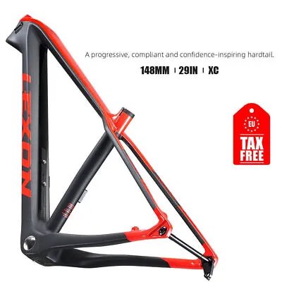 Carbon Frame 29er Mountain Hardtail Frames 148*12mm Thru Axle 29 Plus Frameset • $825.33